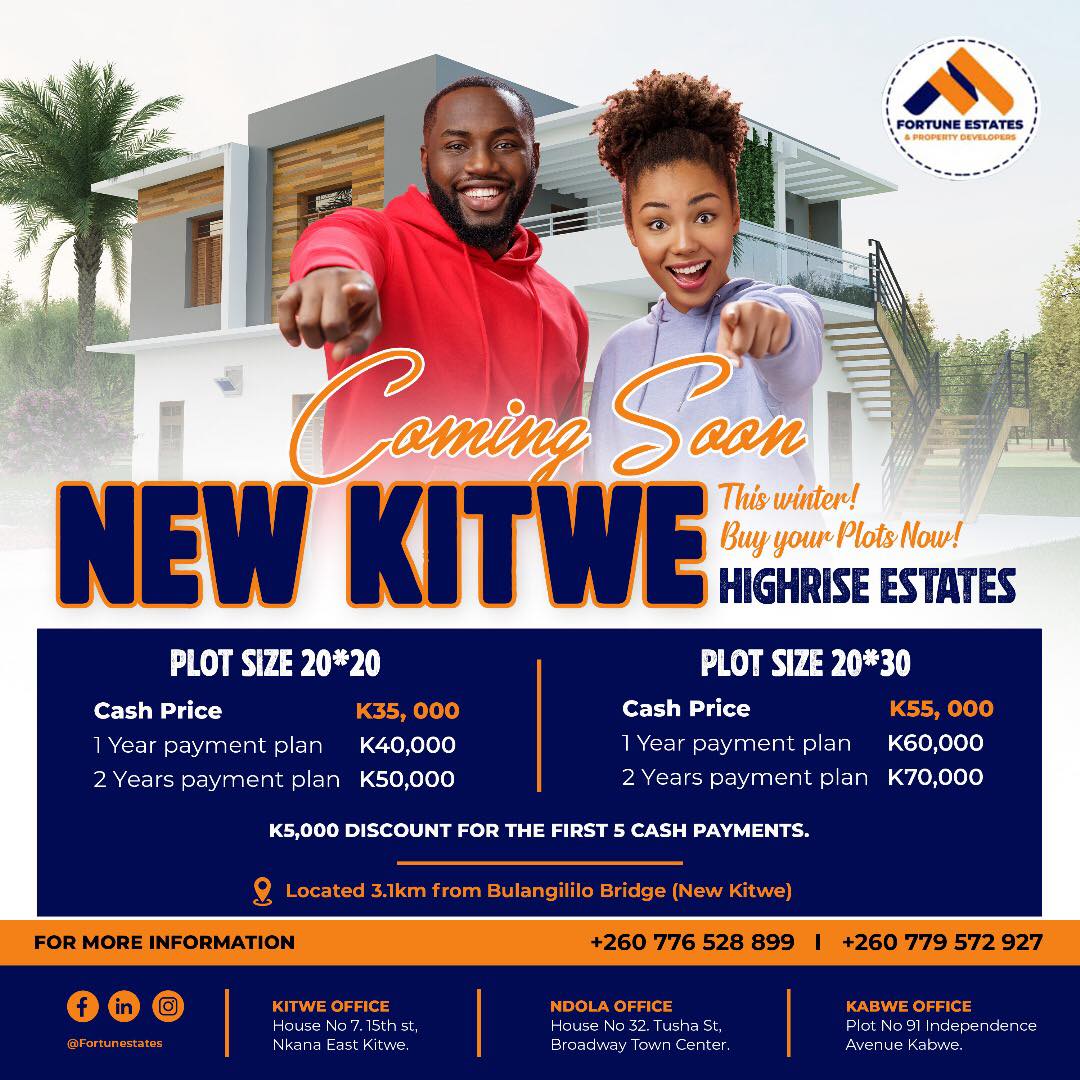 Kitwe Plot 20x30